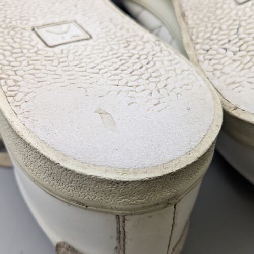Veja Leather White Sneaker Women Size 8 EUR 39 - Picture 12 of 14