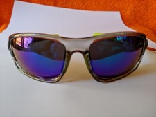 Riviera Clear Smoke  Green Sport Mens Sunglasses 100 UV Protection