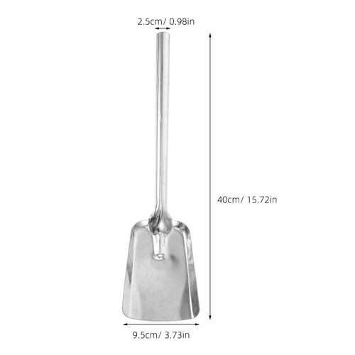 Long Handle Coal Ash Shovels for Fireplace Kitchen Cleaning Tool - Bild 7 von 12