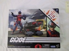 Hasbro G.I. Joe Classified Series Scrap-Iron & Anti-Armor Drone Figure F7746