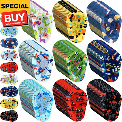 180 Pcs Adhesive Eye Patches for Kids Boys 9 Styles Eye Patches Latex Free Eye P