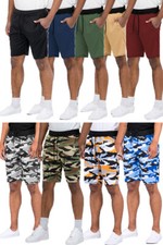 Men  s Sweat Jogger Shorts Casual Summer Lounge Gym Soft Premium Shorts NEW NWT