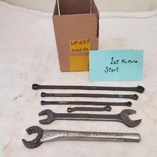 Lot of Snap-On Open End Wrench, Double Offset Box Wrench & other Wrench LOT 555