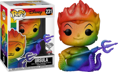 The Mermaid Funko Pop 231 Ursula Rainbow Diamond Pride Special