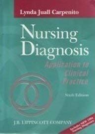 Nursing Diagnosis: Application to Clinical Practice von ... | Buch | Zustand gut