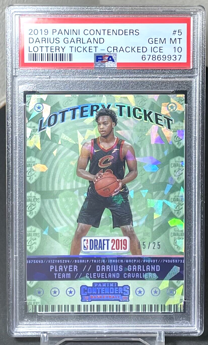 25 PSA 10 ) Darius Garland 2019-20 Contenders RC Lottery Ticket