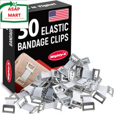 Elastic Bandage Clips - 30 Pack - Bandage Wrap Clips.