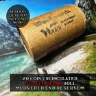 Uncirculated Peace Silver $1 - 20 Coin Roll - Reserved - Woolworth/Woolco