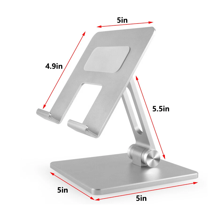 大号手机平板电脑支架台式机支架桌面支架摇篮适用于 iPhone iPad — 第 3/4 张图片