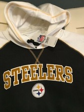 PITTSBURGH STEELERS SWEATSHIRT Stylish Hoodie Sweatshirt WOMEN'S MEDIUM M NEW