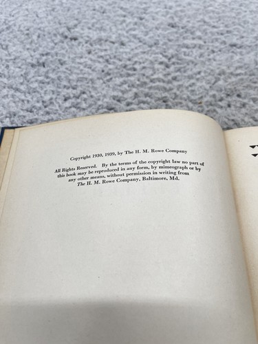Vintage 1931 Book Writing Cursive And Letters / Checks Reigner - Foto 8 di 15