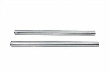 Hard Chrome 39mm Fork Tube Set 31 Total Length for Harley Davidson by V-Twin
