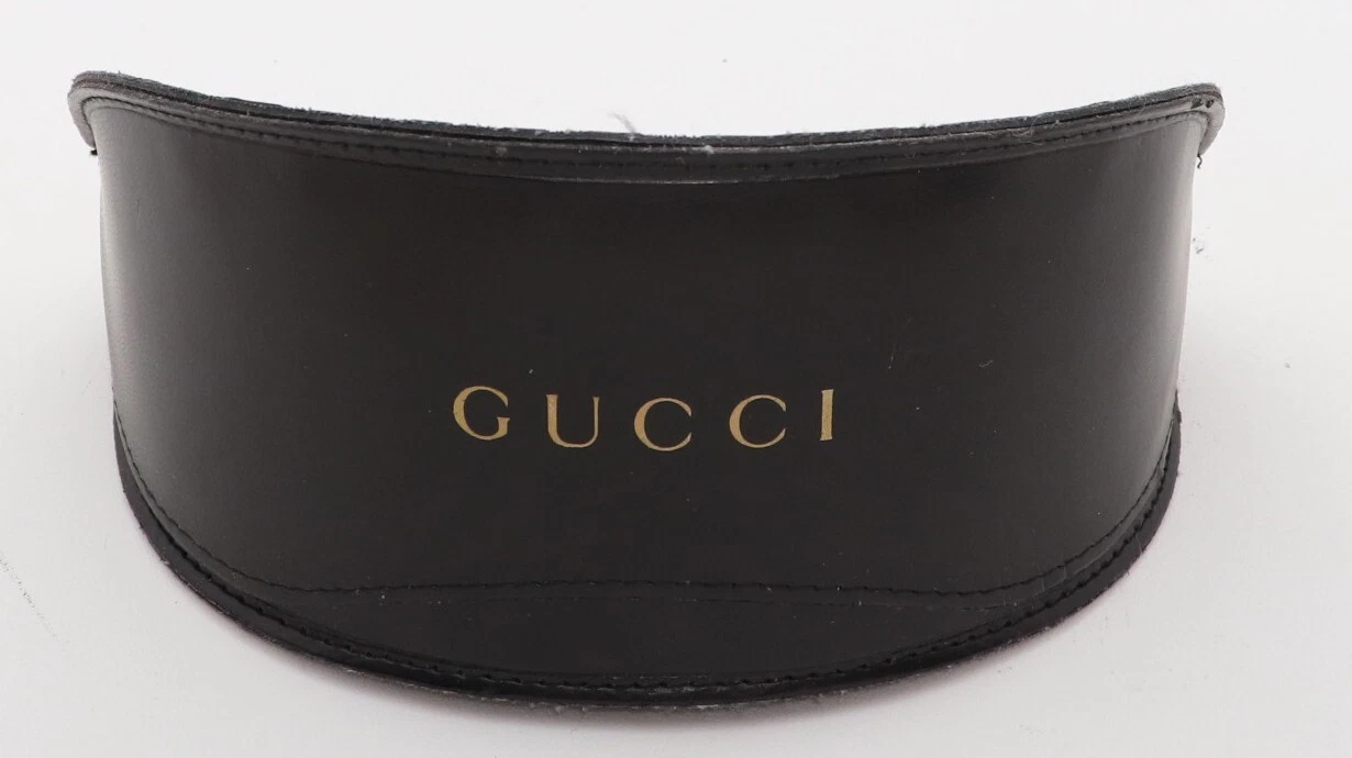 ÉTUI À LUNETTES DE SOLEIL GUCCI SOFT CLAMSHELL MARRON STYLE