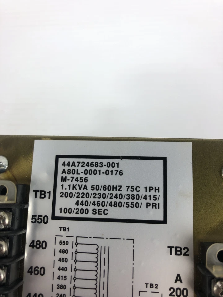 Fanuc A80L-0001-0176 Transformer 1.1kVA 1 PH - Image 3 of 4