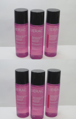 LIERAC MICELLAR CLEANSING WATER FACE & EYES 1.7 OZ (LOT OF 6)