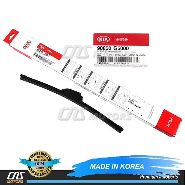 OEM Genuine Kia 20172019 Niro Rear Wiper Blade 98850G5000 eBay