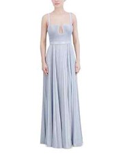 BCBGMAXAZRIA Sleeveless Pleated Gown Size 4  3B 2600 Blm