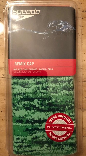 speedo remix swim cap