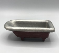 Badewanne Gußeisen Spielzeug Puppenstube Zubehör Alt Antik Badezimmer