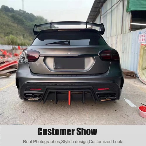 For Benz X156 GLA250 GLA45 2013-18 Real Carbon Rear Window Roof Spoiler Wing - Picture 3 of 12