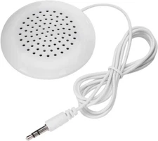 Portable Pillow Speaker, Stereo Speaker with 3.5mm Aux Plug for MP3,