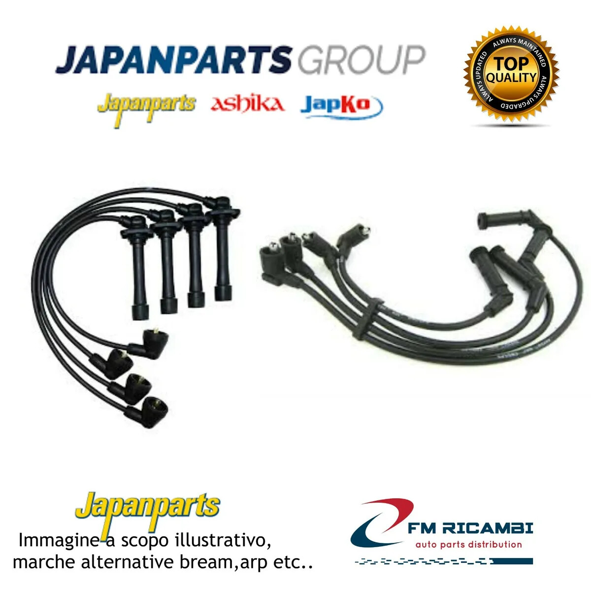 IC-003 JAPANPARTS SERIE CAVI CANDELA GREAT WALL HOVER CUV 2.4 2007 K