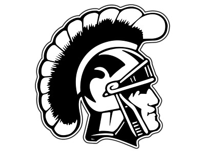#0529 USC Trojans Black Mascot Logo Waterproof Vinyl Sticker Decal Die-Cut