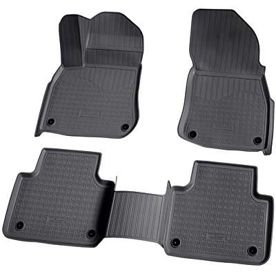 3D Gummi Fussmatten passend für AUDI Q7 | Typ 4M | ab BJ 2015> | passgenau