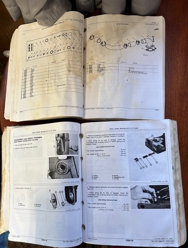 JOHN DEERE 455D CRAWLER DOZER LOADER - TECHNICAL, PARTS & OPERATORS MANUALS(3) - Picture 10 of 19