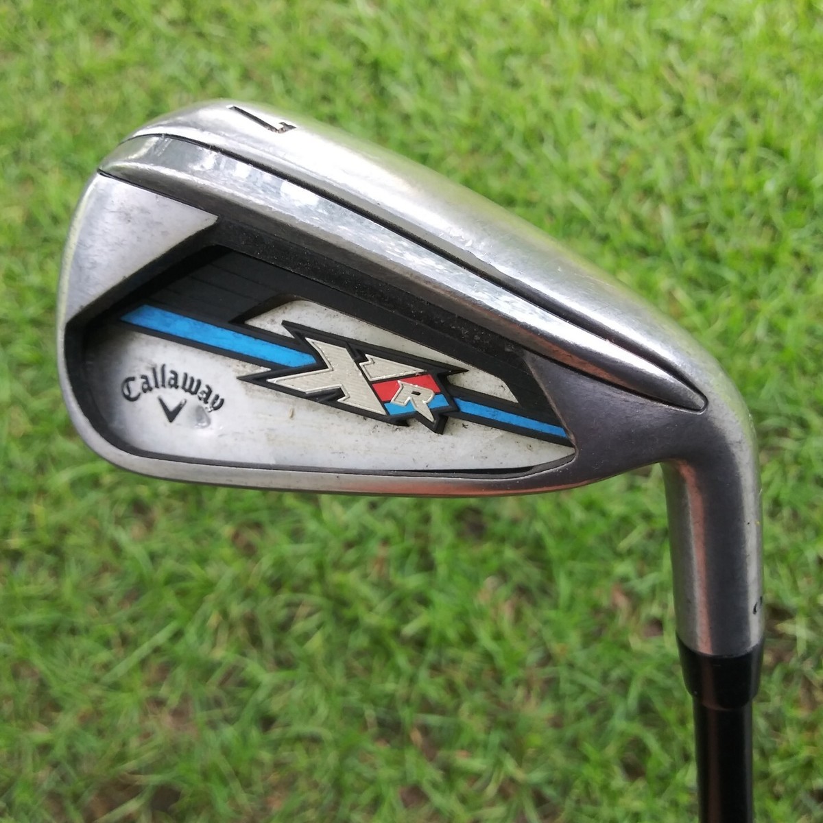 Left-Handed Callaway Steelhead XR 7 Iron Regular Graphite Shaft Callaway Grip Left-Handed Callaway Steelhead XR 7 Iron Regular Graphite Shaft Callaway Grip