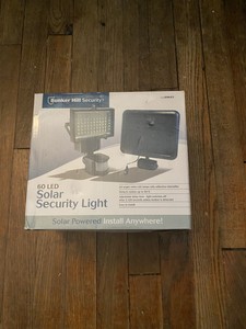 Bunker Hill Security 60 Led Solar Security Light New Never Used 792363696432 Ebay