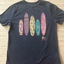 Gap Kids Size L Black Boys Surf T Shirt