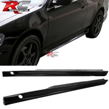 Fit 98-02 Honda Accord 2Dr Coupe J Style Side Skirts Extentsion Rocker Panel PU