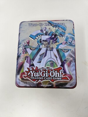 YuGiOh Empty Collectible Tin 2011 Wind-Up Zenmaister | eBay