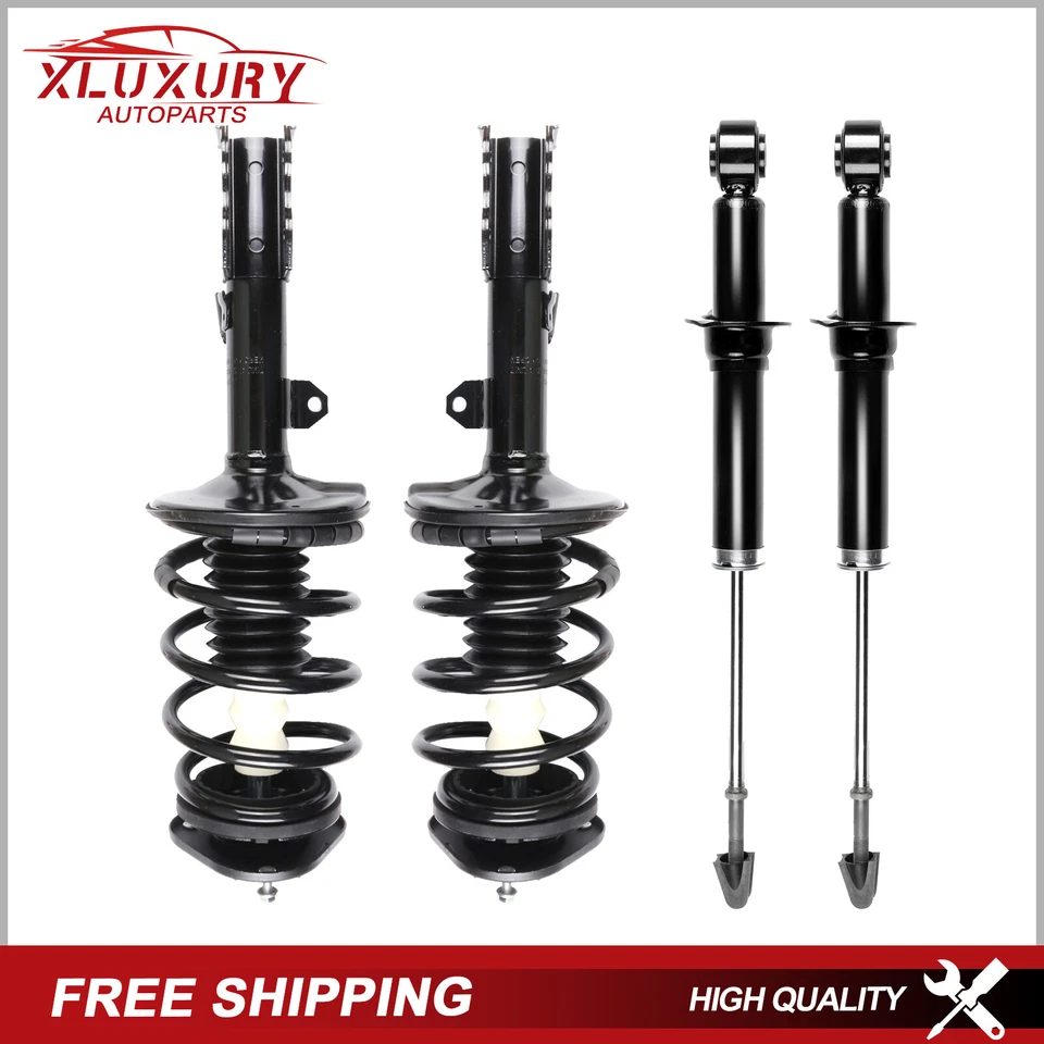 4PCS Front Quick Complete Struts & Rear Shock Absorbers For 2006-09 Toyota Prius - Изображение 3 из 4