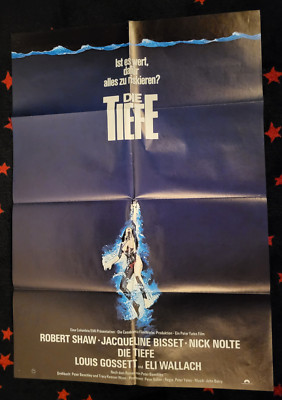 Die Tiefe - KINOPLAKAT A1 - The Deep  Jacqueline Bisset Nick Nolte Dick Anthony
