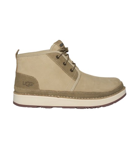 UGG Distress Westly Mens 9.5 Brown Leather Lace Up Ankle  display picture 1