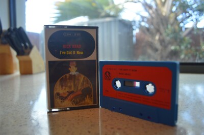 RICK ABAO I'VE GOT IT NOW RARE VINTAGE CASSETTE TAPE!