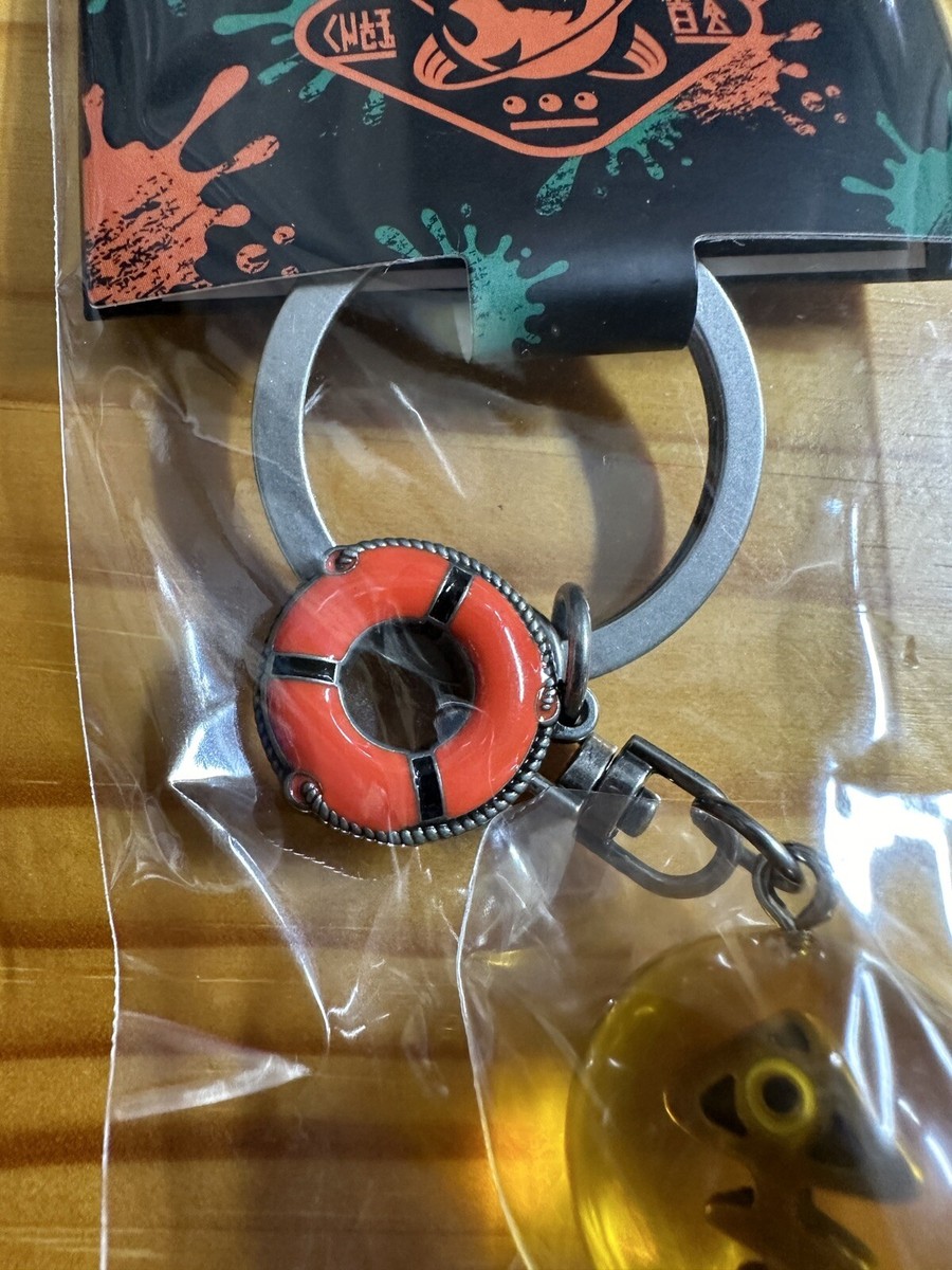 【希少】スプラトゥーン3 NintendoTOKYO KYOTO キーホルダー キーホルダー 金イクラ SALMON RUN Splatoon 3【Nintendo TOKYO