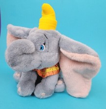 Disney Dumbo Vtg 10" Plush Elephant Stuffed Animal Mascot