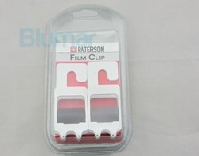 Paterson Photographic Film Clip Set PTP 218 WEIGHTED FILM HANGING DRYING CLIPS