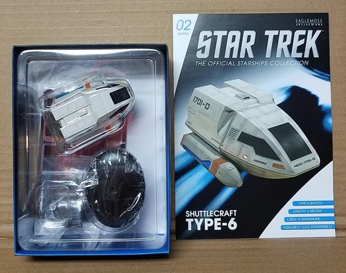 Star Trek Eaglemoss Collectible Starship Shuttle Shuttlecraft Your Choice - Picture 7 of 75