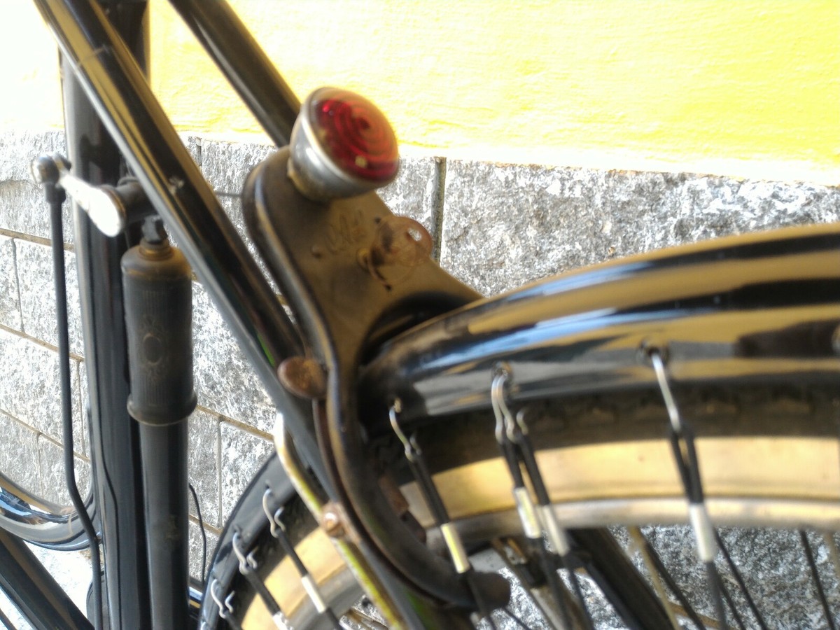 BIANCHI BICICLETTA DONNA ANNI 30 FRENI A BACCHETTA RESTAURATA