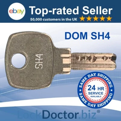 JMA SH4 Lift Electrical Switch Dimple Replacement DOM Key SH4 Same Day Dispatch