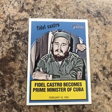 2008 Topps Heritage News Flashbacks Fidel Castro #NF3