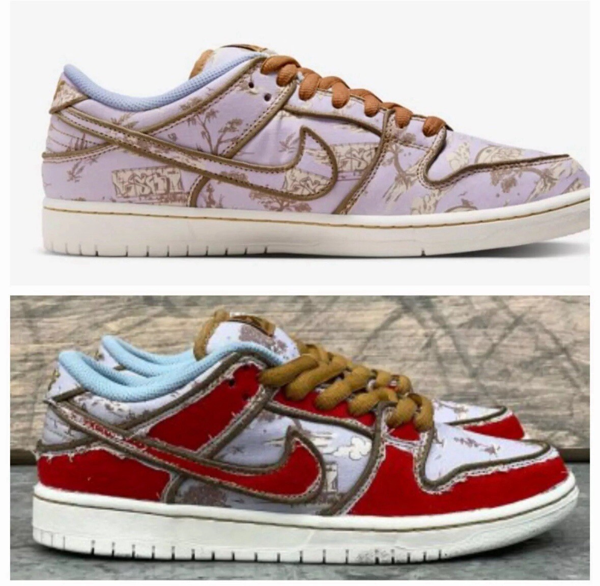 Nike SB Dunk Low Pro PRM City Of Style “Paris” (FN5880-001) Size