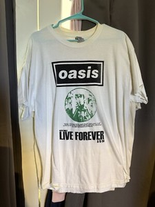 Oasis Live Forever Shirt | eBay