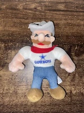 ✨DALLAS COWBOYS Stuffins Plush Stuffed Animal Mascot Hanger Cowboy hat ✨