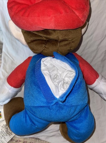 Super Mario Plüschtier Stofftier groß 24 Zoll mit geheimer versteckter Tasche Nintendo - Bild 5 von 8