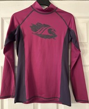 NWT Tesla Gears Rashguard Long Sleeve T-Shirt Surf Shirt, Size Small
